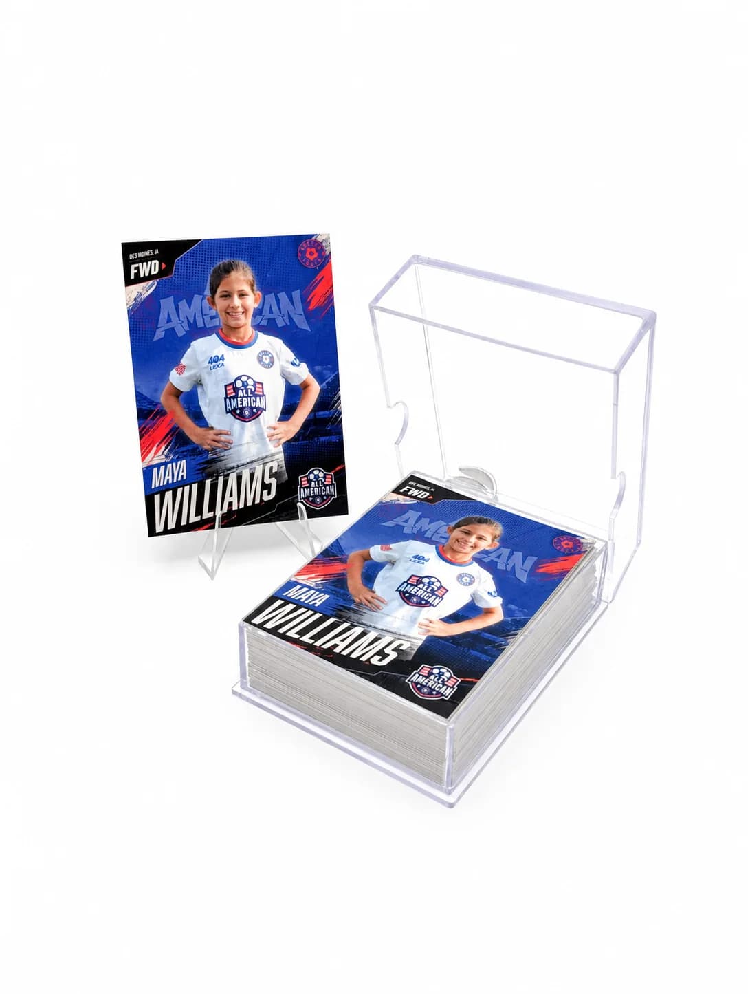 Bulk Box custom trading card duplicate packs for teams, events, and trading