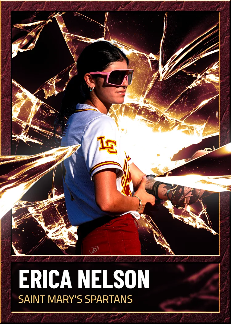 Shattered series gold custom trading card