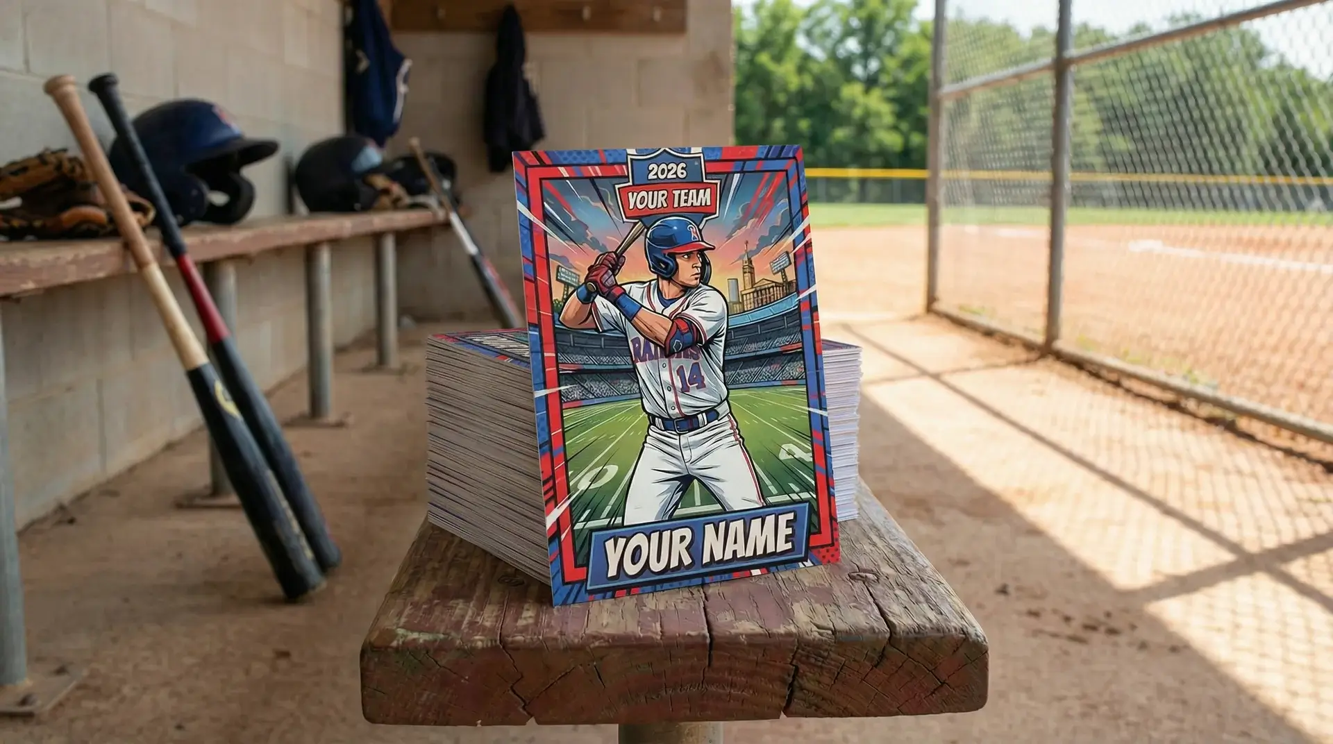 Bulk Box custom trading card duplicate packs for teams, events, and trading