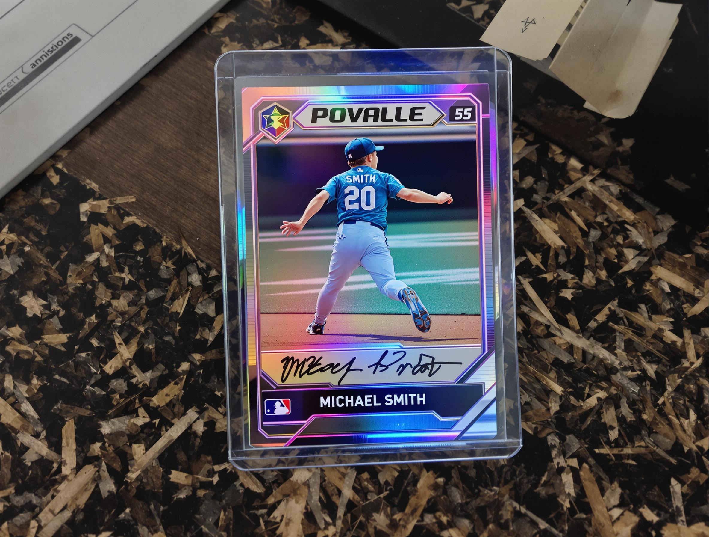 Professional printed custom sports card