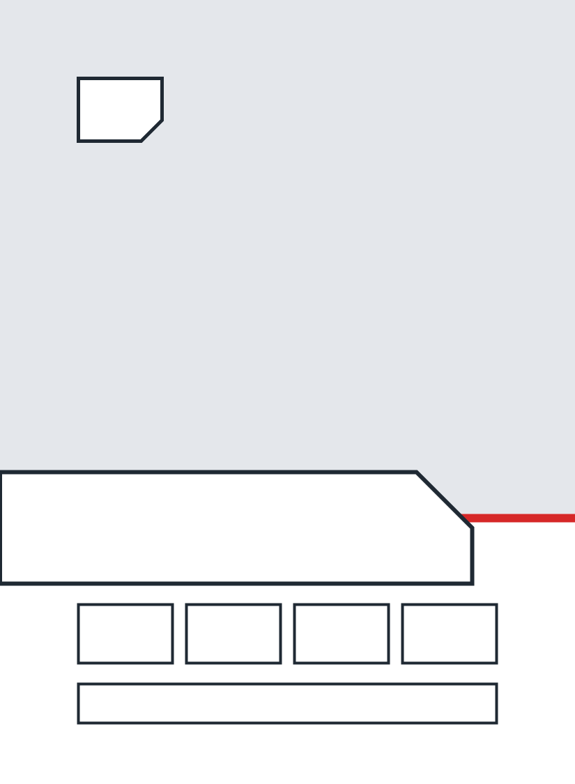 Angled Nameplate blank trading card template, clean