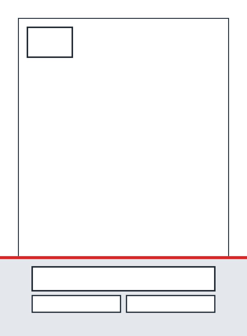 Full-Bleed Photo blank trading card template, clean