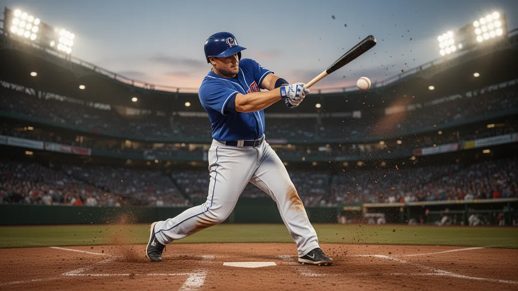 Custom baseball card maker product showing a printed player card in a magnetic case