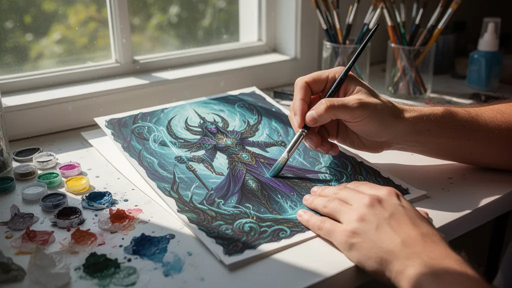 Custom art MTG cards printed on premium card stock with free magnetic case included from Snapshot