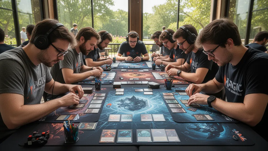 Customized MTG-style trading card printed on premium card stock with free magnetic case included