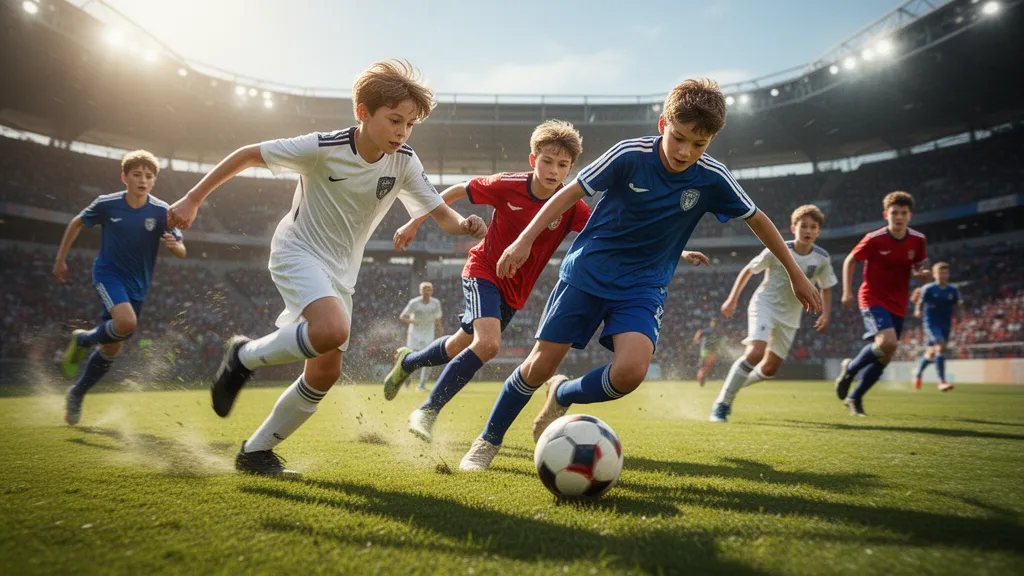 Custom FIFA create style printed soccer card held by player in uniform on field