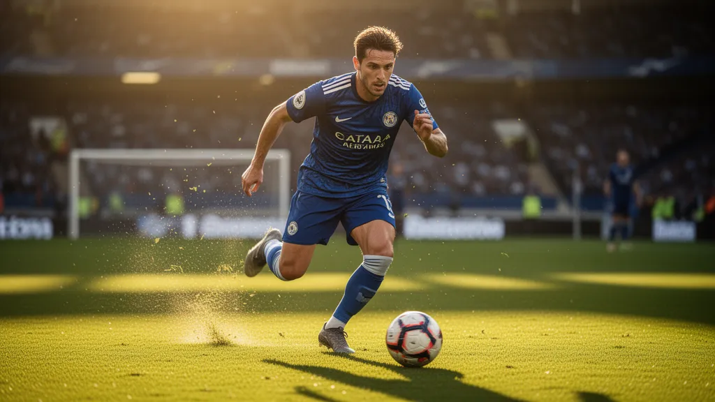 Custom FIFA player card printed on premium card stock with professional soccer template design
