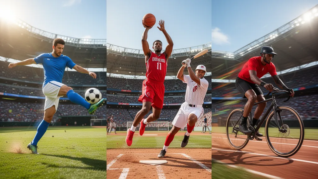 Custom sports trading card gift for men made from a personal action photo on premium card stock