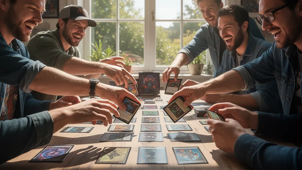 Premium custom MTG print trading card with player photo and professional card template design