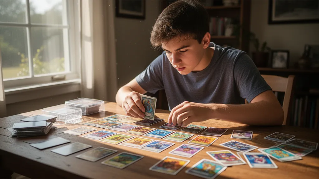 Custom Pokémon-style trading card printed on premium card stock with magnetic protective case included from Snapshot