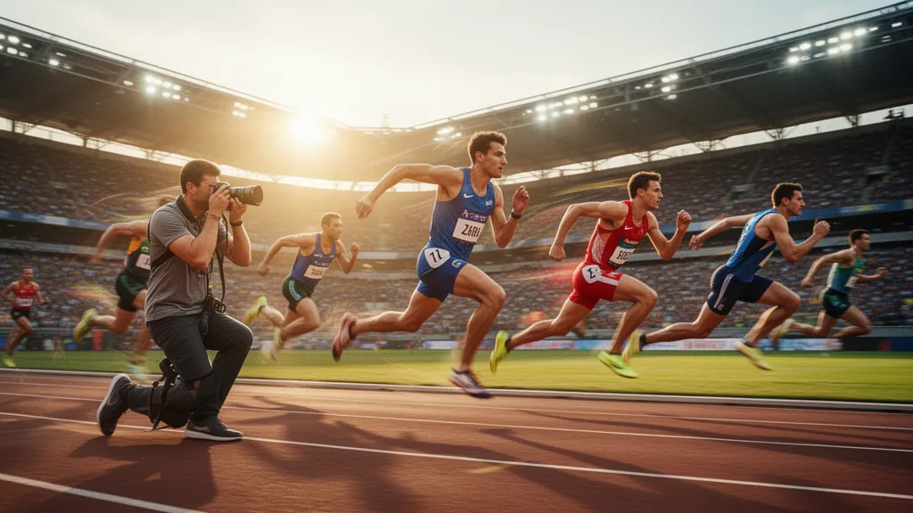 Custom sports trading card featuring athlete action photo printed on premium card stock for sports photography marketing