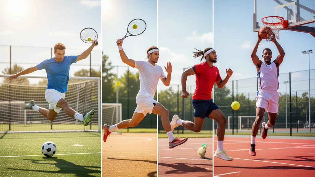 Custom sports trading card held in hand showing athlete photo and professional card template design