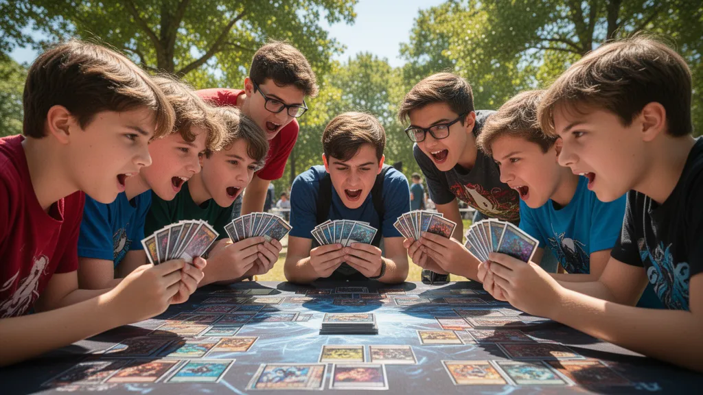 Custom trading card game creator result showing athlete photo printed on premium card stock with magnetic case